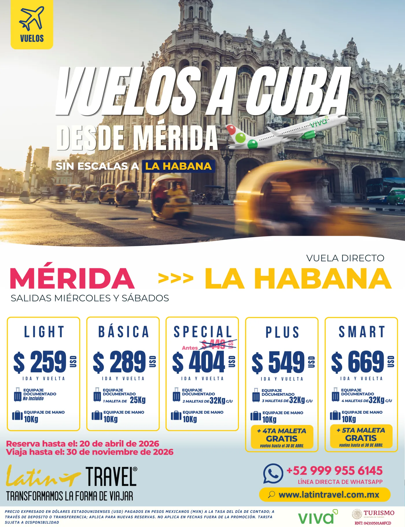 MERIDA - LA HABANA